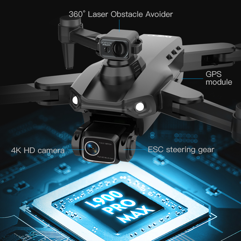 L900 Pro SE MAX GPS Drone 4K P - Rc Helicopter Case ulasan dan harga