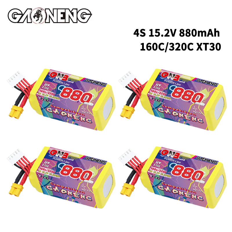 GNB 4S 880mAh 15.2V 160C/320C  - Rc Helicopter Parts ulasan dan harga