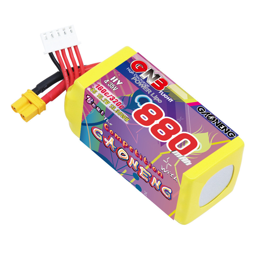GNB 4S 880mAh 15.2V 160C/320C  - Rc Helicopter Parts ulasan dan harga