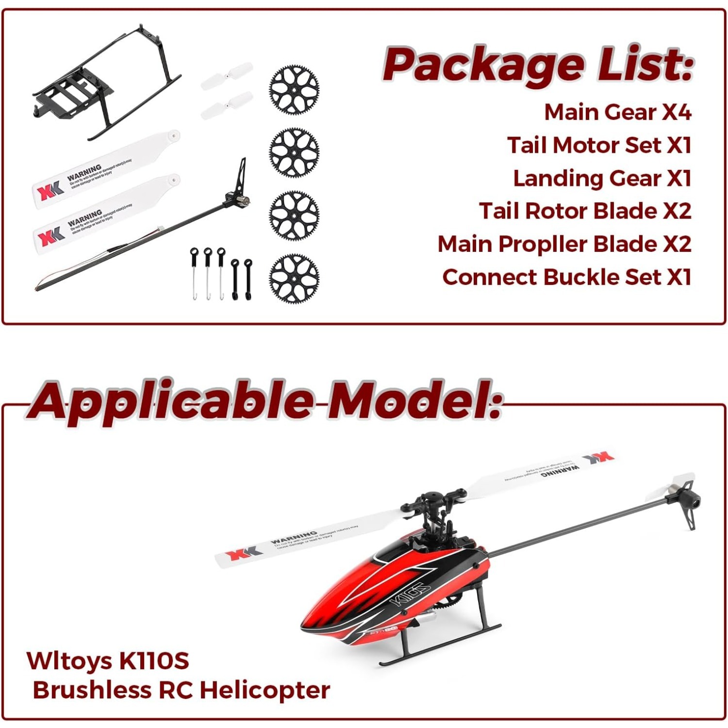 Spare Accessory Kit, Compatibl - Rc Helicopter Motor ulasan dan harga