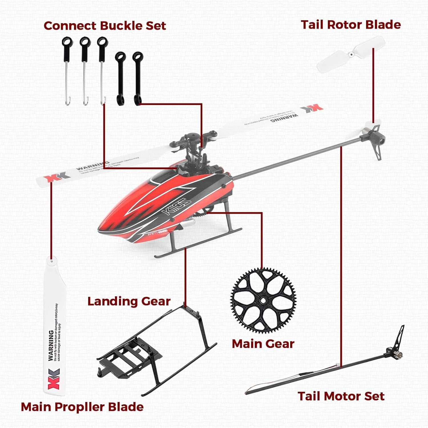 Spare Accessory Kit, Compatibl - Rc Helicopter Motor ulasan dan harga
