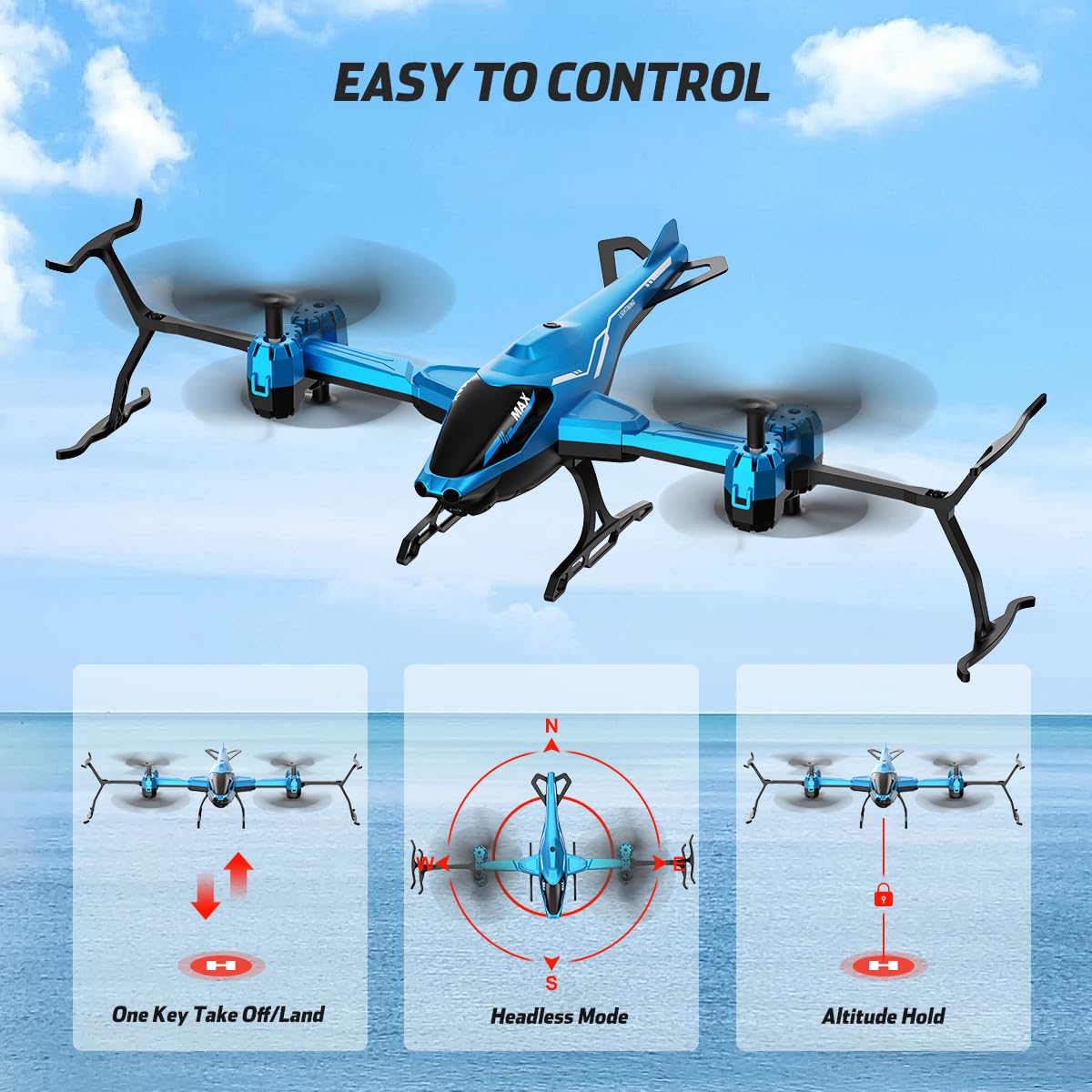 VATOS Super All in 1 Remote Co - Rc Helicopter Case ulasan dan harga