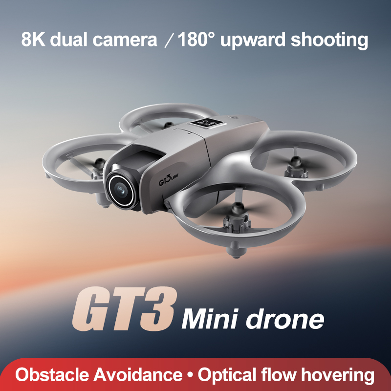 New GT3 Mini RC Drone 8K 5G Ae - Rc Helicopter Charger ulasan dan harga
