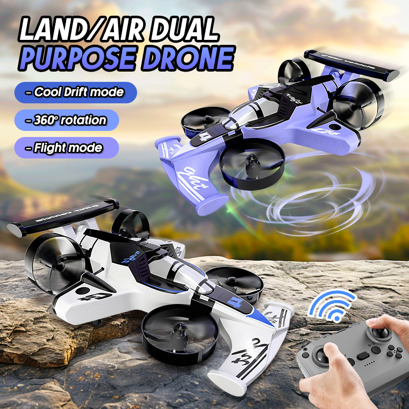 2in1 Mini Drone Air-Ground Fly - Rc Helicopter Electric ulasan dan harga