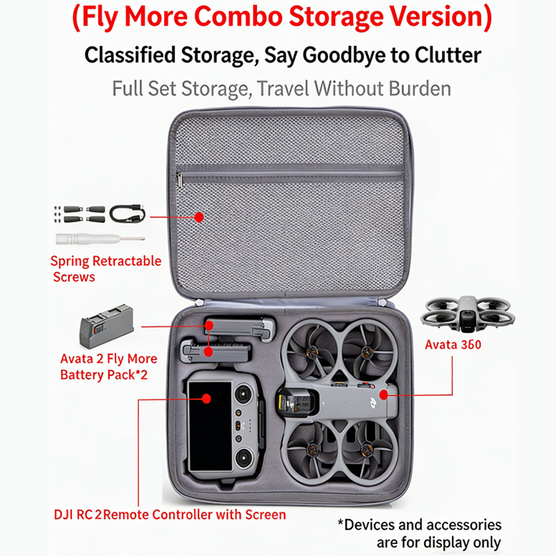 Storage Bag For DJI Avata 360  - Rc Helicopter Bag ulasan dan harga